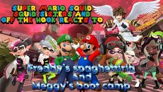 Super Mario Squad Squid Sisters and Off The Hook Reacts to Two Smg4 Videos