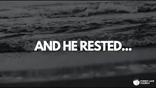 And He Rested...Sabbath as Rhythm