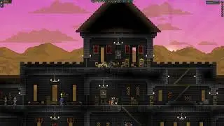 Starbound v1.4.4 (4K) - Gameplay Part 5 - 1st Village
