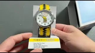 Timex x Peanuts - Charlie Brown Watch Review