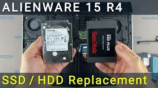 Alienware 15 R4 Hard Drive or SSD Upgrade: Replacement & Installation Guide