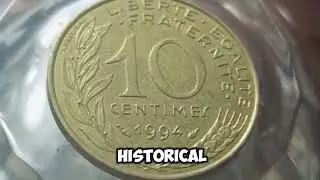 &ldquo;🇫🇷💎1994 French 10 Centimes &lsquo;Lagrifoul&rsquo; &ndash; Rare Find!&rdquo;#RareCoins #FrenchCoins #10Centimes