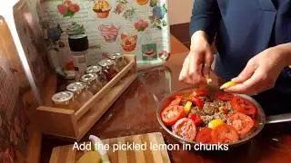 Moroccan sardine stew with mixed rice | Healthy recipe