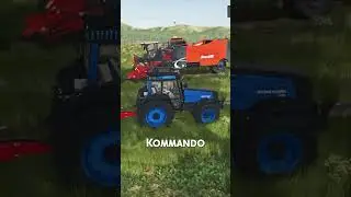 Landeinsatz mit dem gr&ouml;&szlig;ten Anh&auml;nger des TreMigos-Hofs🚜! #shorts #ls25 #fs25