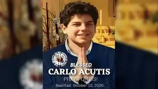 Saint of the Day for October 14. Blessed Carlo Acutis.