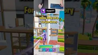 Insane 200IQ kill in Fortnite history #Fortnite #200IQ #BigBrainPlay #VictoryRoyale #FortniteShorts