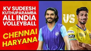 1st Set | Haryana Tigers Vs Chennai Hero’s | 4k | Indian Volleyball | Kuthuparamba All India - 2025