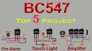 BC547 || Top Electronics Project || Simple project ||2020 || Bangla