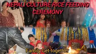 Rice Feeding Ceremony Of Little Princess/// Nepali Culture Bhat Kheelai 