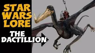 The Dinosaur like Dactllion | Star Wars Animals