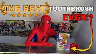 The JANEX Spider-Man Battery Powered Toothbrush & Stand