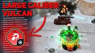 Tanki Online - Vulcan Large Caliber Montage | Battleship 2024 Event