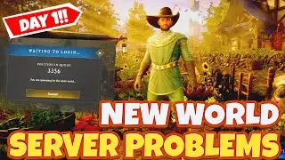 New World - The Biggest PROBLEM in GAMING! SERVER PROBLEMS! (New World MMO)