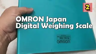 OMRON Japan Digital Weighing Scale How to Replace or Change The Battery