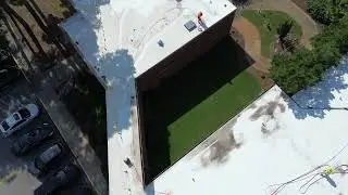 PVC Roof Repair at Lake City Nursing and Rehab Center, Morrow GA.