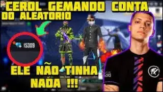 CEROL GEMANDO CONTA  COM 20 MIL DIAMANTES E CODIGUIN ANGELICAL ALEATORIO !! LIVEZERA DO CEROL