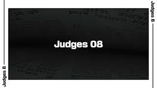 Judges 8 Bible Reading | NIV