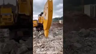 Conquer Tough Terrain: Robust Excavator Rock Arms  #excavator #heavy #construction #hitachi