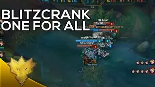 All Stars 2015 - One For All Blitzcrank Funny Moments & Highlights