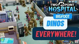 They Do Move In Herds! - Two Point Hospital (Bigfoot DLC)