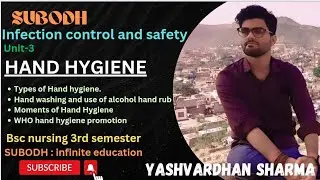 Hand Hygiene Infection control and safety#oneshot Acc to INC || Bsc nursing 3rd sem by 