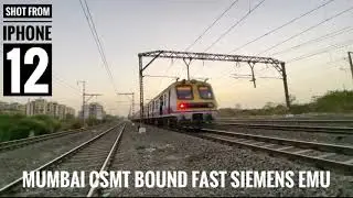 || SHOT FROM IPHONE 12: 12 CAR SIEMENS EMU ||