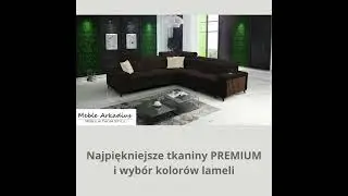 Nowoczesne narożniki z lamelami z kolekcji LEMEL
