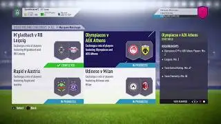 Fifa 18 Marquee matchups 30/02/18