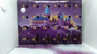 Harry Potter advent calendar unboxing (2018 version)
