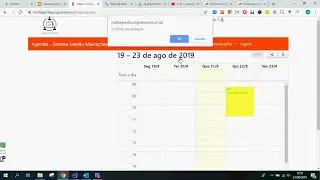 Marcação de evento