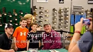 Swamp Thing!: Troy and Chase Landry visit the Plains