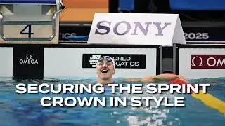 Three for three! Katarzyna Wasick finishes her sweep in Toronto 🔥| Swimming World Cup 2025