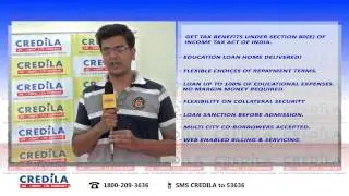 Student Testimonial - Credila Education Loan - Sameer Deshpande