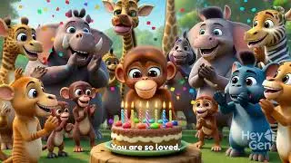 Lonely Baby Monkey&rsquo;s Birthday Turns Into a Beautiful Surprise 🥹🎂