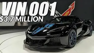 First C8 ZR1 corvette sold for 3.7 million dollars