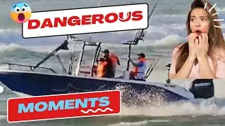 Экстремальный водный спорт &mdash; 2 октября 2023 г. &mdash; Опасные спуски на воду лодок