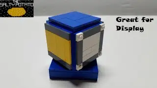 LEGO Home Decor  DIY - Spinning Display Cube [ Stop Motion Tutorial ]