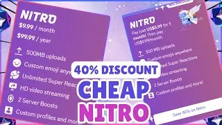 Discord Nitro At Cheap Price | FREE NEW PROFILE EFFECTS  | Customize your Discord (New Feature)