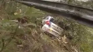 S&eacute;bastien Ogier, crash! Rally di Germania