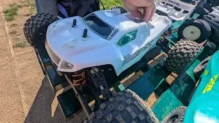 Hobao Hyper SSTE Hobbywing Max8 6s Offroad Speed Run #2 🔥🔥