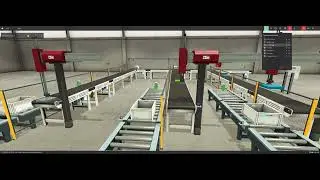 Automated Industrial Sorting & Robotic Packaging System | PLC Control & Factory I/O
