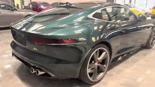 2017 JAGUAR F TYPE R COUPE BRITISH RACING GREEN