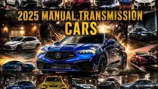 2025 cars that still have manual transmission!