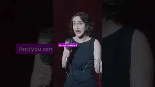 Midge Maisel knows how to speak on it!! | The Marvelous Mrs. Maisel