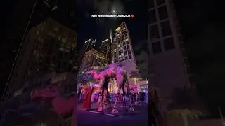 New year celebration in Dubai 2026 @ #trending#dubai#youtube#2026#UAE #shorts#shortvideo#hbibi