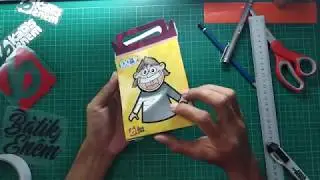 Tutorial Desain kemasan Batik Enem