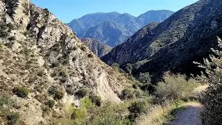 Scenic hike to Trail Canyon Falls in Big Tujunga near Los Angeles