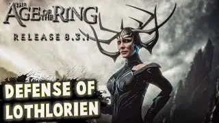 Defense of Lothlorien! | Wave Defense | Custom map! | Age of The Ring mod | Lotr | Bfme Game
