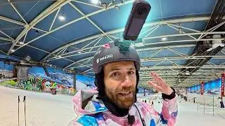 Ski indoor con la nueva Insta360 X5 &ndash; primeras impresiones