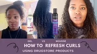 How to Refresh Type 3 Hair, Mousse VS Gel for Curly Hair